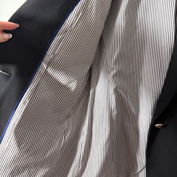 J.crew Parke Wool Blend Blazer In Black - 8 - Picture 4 of 9